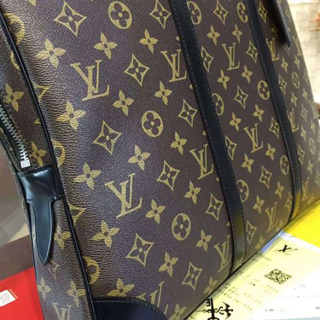 Портфель Louis Vuitton M40225 Porte-Documents Voyage Briefcase Monogram Macassar Canvas "Brown" фото № 5