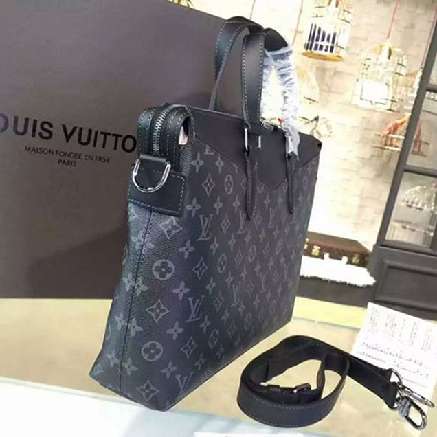 Портфель Louis Vuitton M40566 Briefcase Explorer Briefcase Monogram Eclipse Canvas "Black" фото № 3