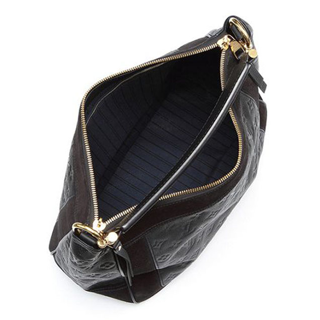 Сумка Louis Vuitton M40589 Audacieuse MM Hobo Bag Monogram Empreinte Leather "Navy Blue" фото № 8