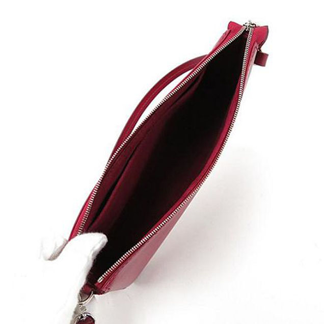 Сумка Louis Vuitton M40777 Pochette Accessoires Epi Leather "Red" фото № 6