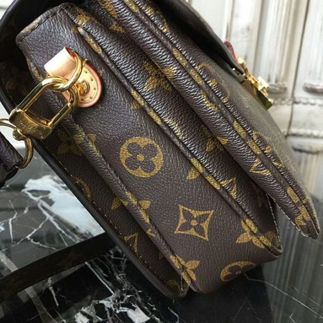 Сумка Louis Vuitton M40780 Pochette Metis Crossbody Bag Monogram Canvas "Brown" фото № 7