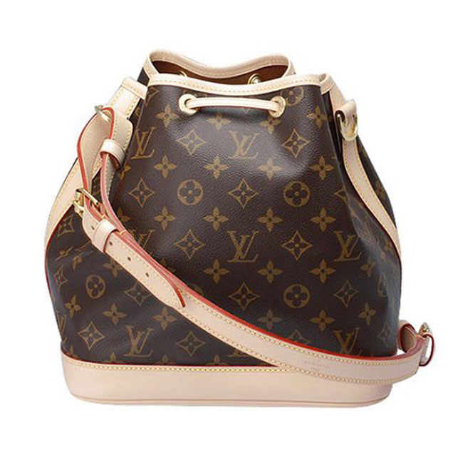 Сумка Louis Vuitton M40818 Petit Noe Shoulder Bag Monogram Canvas "Brown" фото № 5