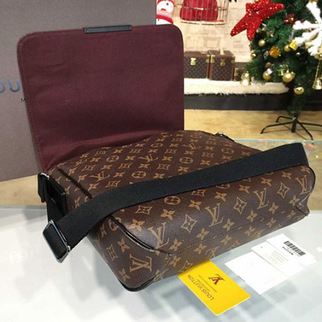 Сумка Louis Vuitton M40934 District MM Messenger Bag Monogram Canvas "Brown" фото № 8
