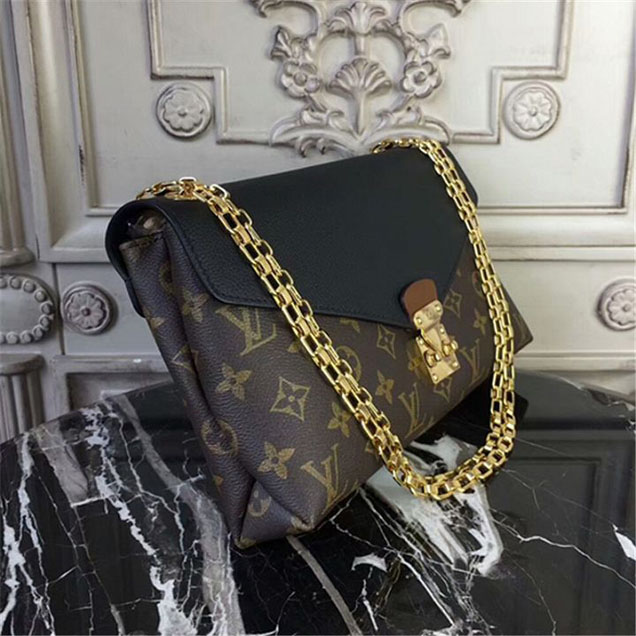 Сумка Louis Vuitton M41223 Pallas Chain Shoulder Bag Monogram Canvas "Brown" фото № 3