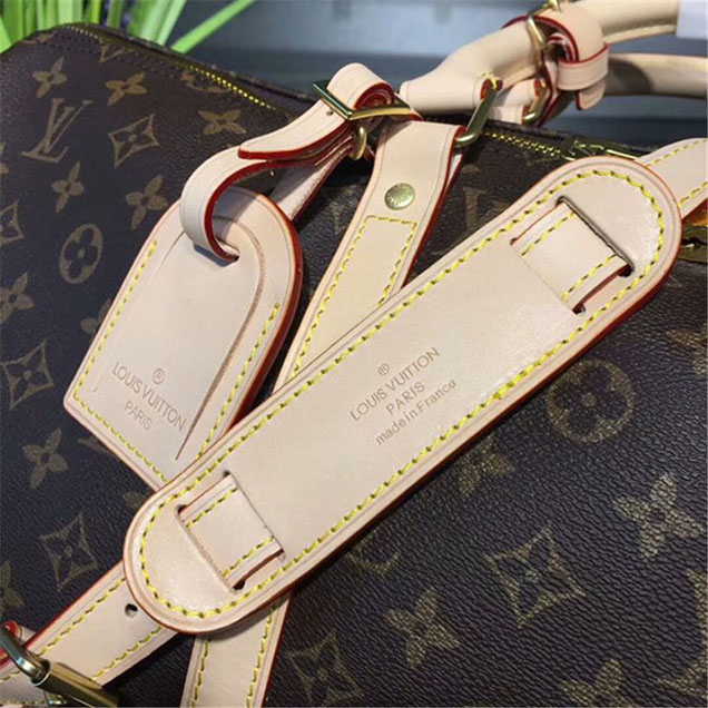 Сумка Louis Vuitton M41416 Keepall Bandouliere 50 Duffel Bag Monogram Canvas "Brown" фото № 6