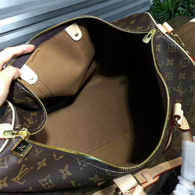 Сумка Louis Vuitton M41416 Keepall Bandouliere 50 Duffel Bag Monogram Canvas "Brown" фото № 9