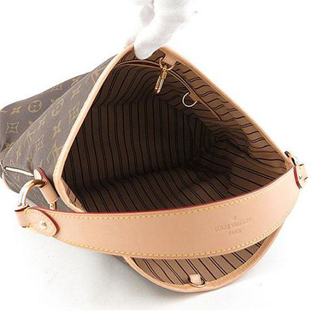 Сумка Louis Vuitton M50154 Delightful PM Hobo Bag Monogram Canvas "Brown" фото № 6