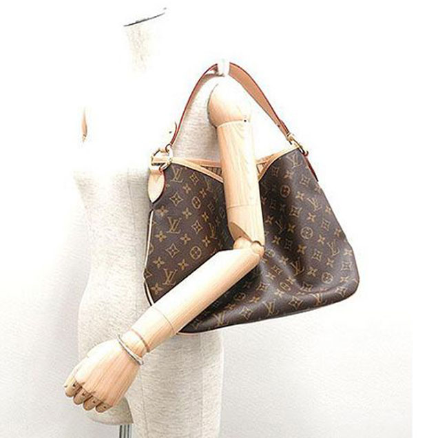 Сумка Louis Vuitton M50154 Delightful PM Hobo Bag Monogram Canvas "Brown" фото № 8
