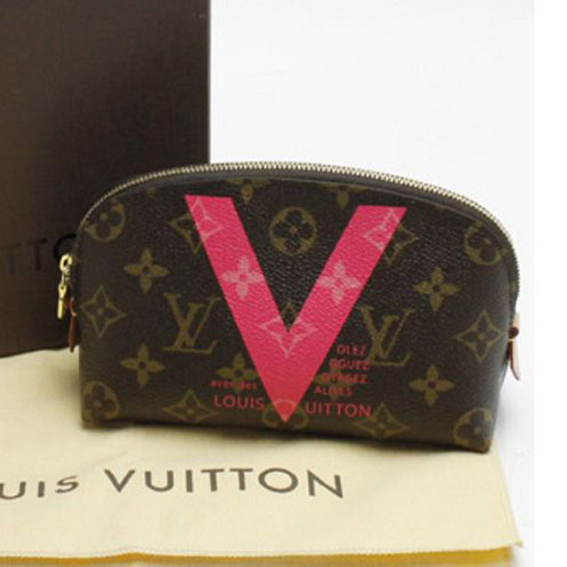 Косметичка Louis Vuitton M50289 Cosmetic Pouch Monogram Canvas "Brown" фото № 9
