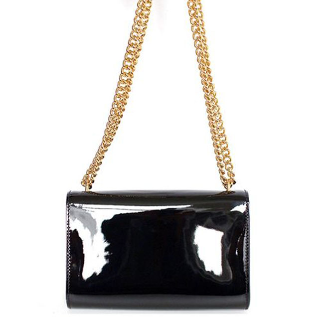 Сумка Louis Vuitton M50433 Chain Louise MM Crossbody Bag Monogram Vernis "Black" фото № 6