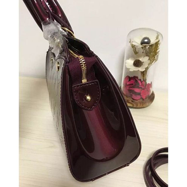 Сумка Louis Vuitton M50601 Brea PM Tote Bag Monogram Vernis "Chocolate" фото № 5