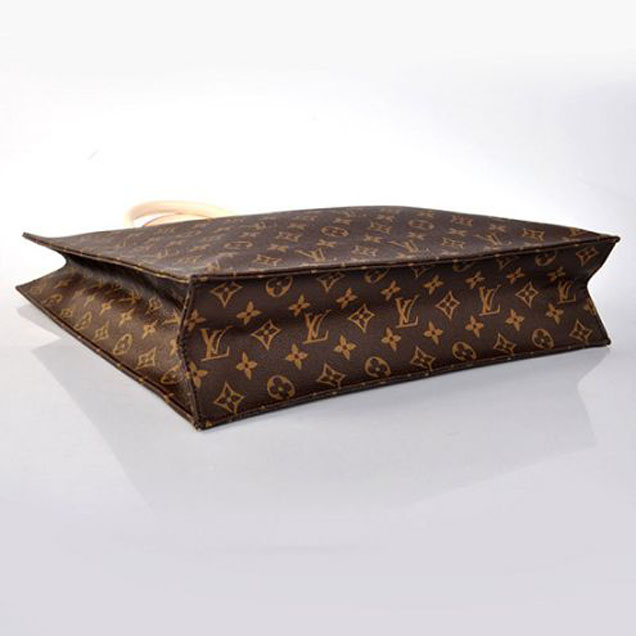 Сумка Louis Vuitton M51140 Sac Plat Tote Bag Monogram Canvas "Brown" фото № 6
