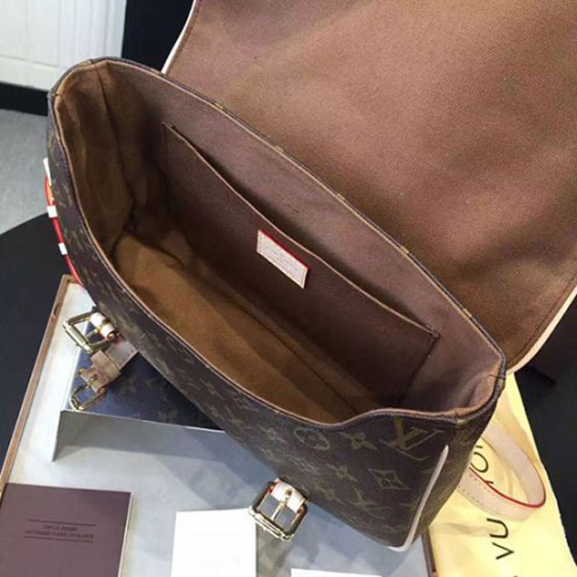 Рюкзак Louis Vuitton M51158 Murrell Sac A Dos Backpack Monogram Canvas "Brown" фото № 9