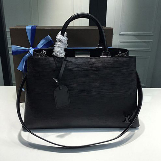 Сумка Louis Vuitton M51323 Kleber MM Tote Bag Epi Leather "Black" фото № 2