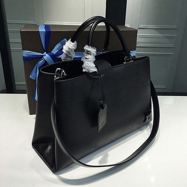 Сумка Louis Vuitton M51323 Kleber MM Tote Bag Epi Leather "Black" фото № 3