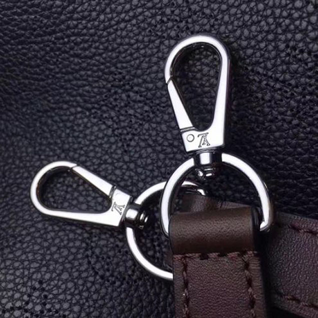 Сумка Louis Vuitton M54402 Girolata Tote Bag Mahina Leather "Black" фото № 7