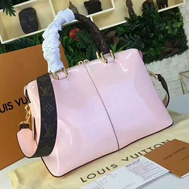 Сумка Louis Vuitton M54639 Tote Miroir Tote Bag Monogram Vernis Leather "Pink" фото № 3