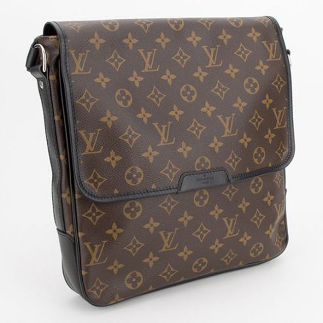 Сумка Louis Vuitton M56715 Bass MM Messenger Bag Monogram Canvas "Brown" фото № 3