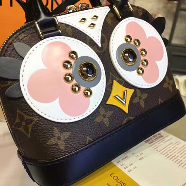 Сумка Louis Vuitton M61708 Nano Alma Crossbody Bag Monogram Canvas "Brown" фото № 5