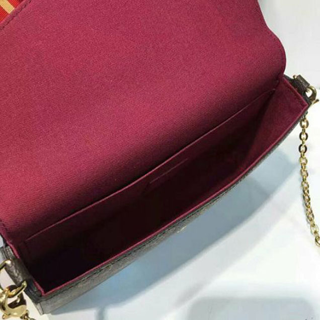 Сумка Louis Vuitton M62145 Pochette Felicie Crossbody Bag Monogram Canvas "Brown" фото № 8