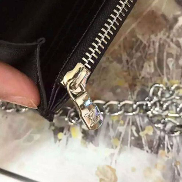 Сумка Louis Vuitton M62389 Twist Chain Wallet Monogram Canvas "Brown" фото № 9