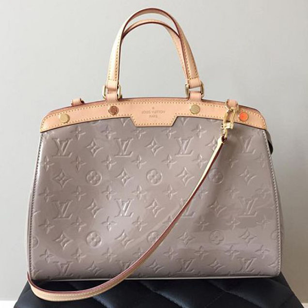 Сумка Louis Vuitton M90181 Brea MM Tote Bag Monogram Vernis "Beige" фото № 2