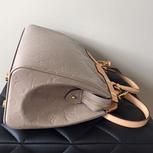Сумка Louis Vuitton M90181 Brea MM Tote Bag Monogram Vernis "Beige" фото № 6