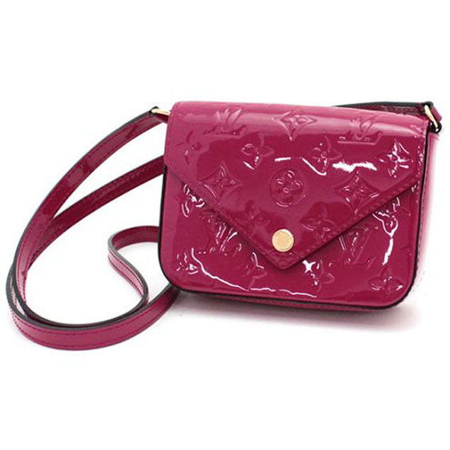 Сумка Louis Vuitton M90285 Mini Sac Lucie Crossbody Bag Monogram Vernis "Pink" фото № 2