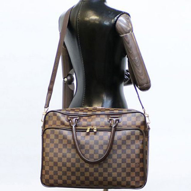 Портфель Louis Vuitton N23252 Icare Briefcase Damier Ebene Canvas "Brown" фото № 10