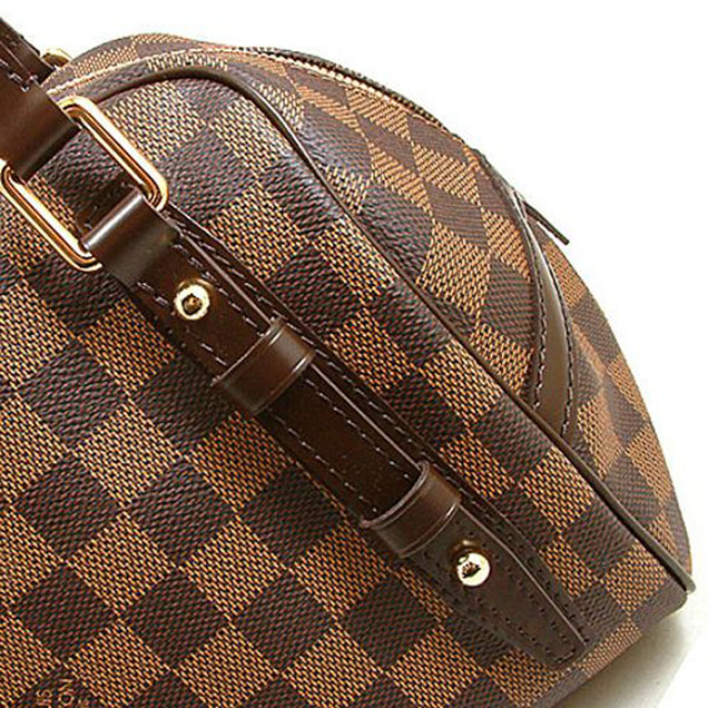 Сумка Louis Vuitton N41157 Rivington PM Shoulder Bag Damier Ebene Canvas "Brown" фото № 6
