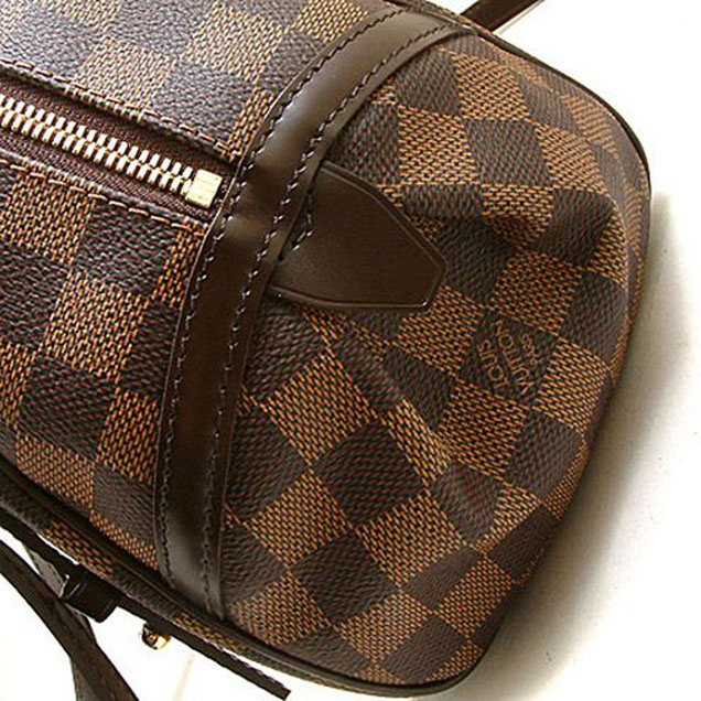 Сумка Louis Vuitton N41157 Rivington PM Shoulder Bag Damier Ebene Canvas "Brown" фото № 7