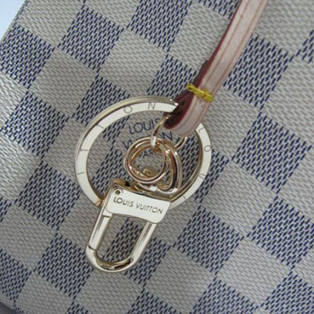 Сумка Louis Vuitton N41173 Artsy GM Hobo Bag Damier Azur Canvas "White" фото № 10