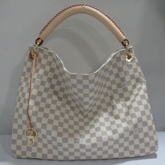 Сумка Louis Vuitton N41173 Artsy GM Hobo Bag Damier Azur Canvas "White" фото № 2