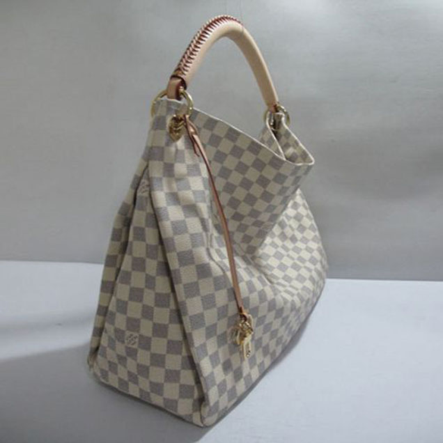 Сумка Louis Vuitton N41173 Artsy GM Hobo Bag Damier Azur Canvas "White" фото № 3