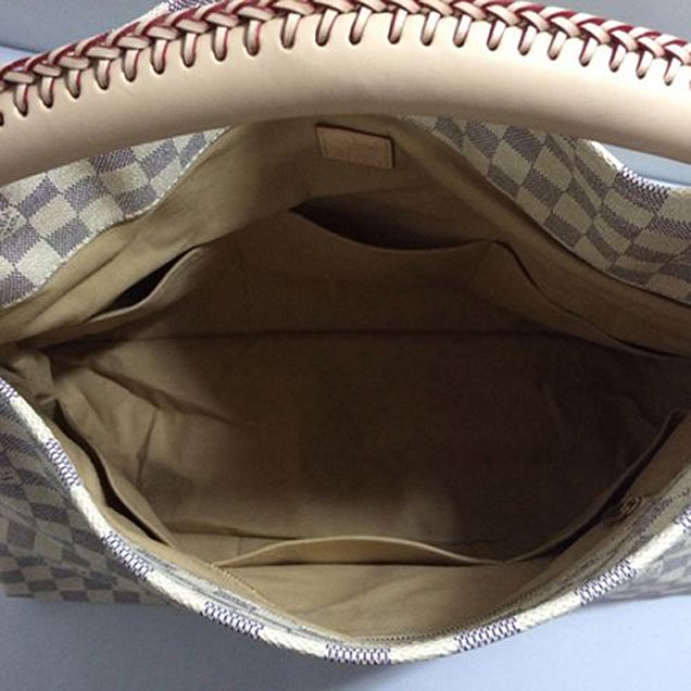 Сумка Louis Vuitton N41173 Artsy GM Hobo Bag Damier Azur Canvas "White" фото № 6