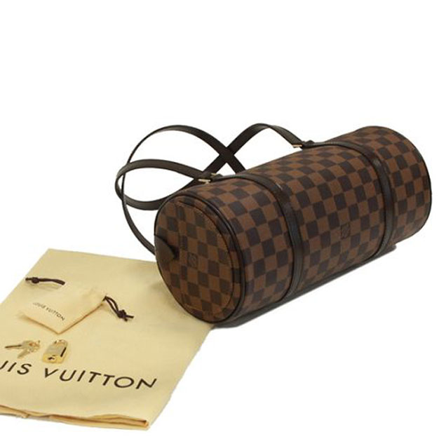 Сумка Louis Vuitton N41210 Papillon NM Shoulder Bag Damier Ebene Canvas "Brown" фото № 3