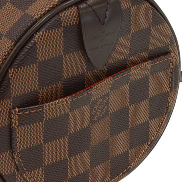 Сумка Louis Vuitton N41210 Papillon NM Shoulder Bag Damier Ebene Canvas "Brown" фото № 4