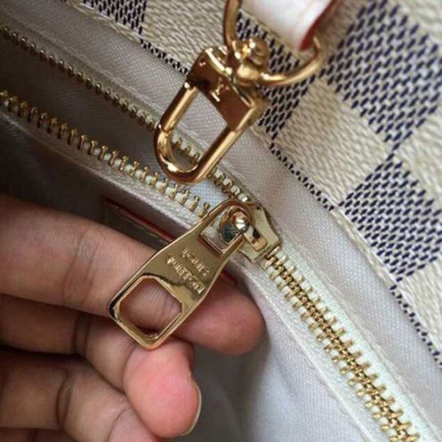 Сумка Louis Vuitton N41376 Cabas PM Shoulder Bag Damier Azur Canvas "White" фото № 7