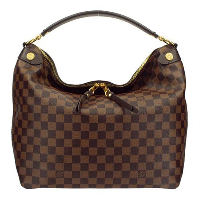 Сумка Louis Vuitton N41861 Duomo Hobo Bag Damier Ebene Canvas "Brown" фото № 2