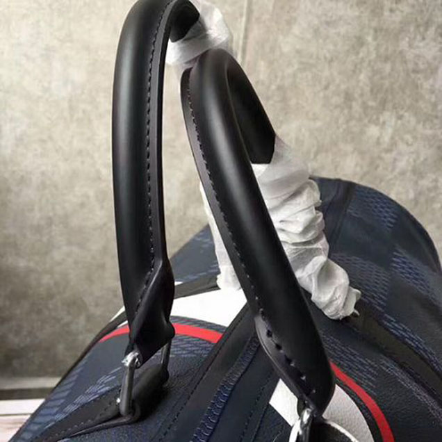 Сумка Louis Vuitton N44010 Keepall 55 Bandouliere Duffel Bag Damier Cobalt Canvas "Navy Blue" фото № 7