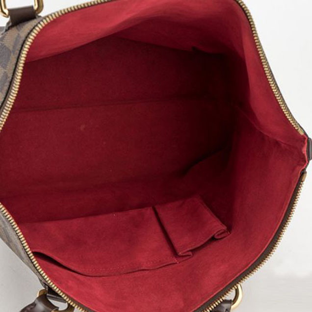 Сумка Louis Vuitton N51188 Saleya MM Tote Bag Damier Ebene Canvas "Brown" фото № 7