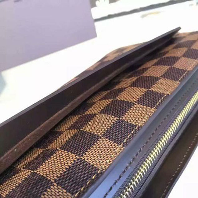 Клатч Louis Vuitton N51993 Saint Louis Clutch Damier Ebene Canvas "Brown" фото № 8