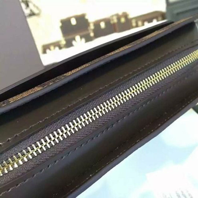 Клатч Louis Vuitton N51993 Saint Louis Clutch Damier Ebene Canvas "Brown" фото № 9