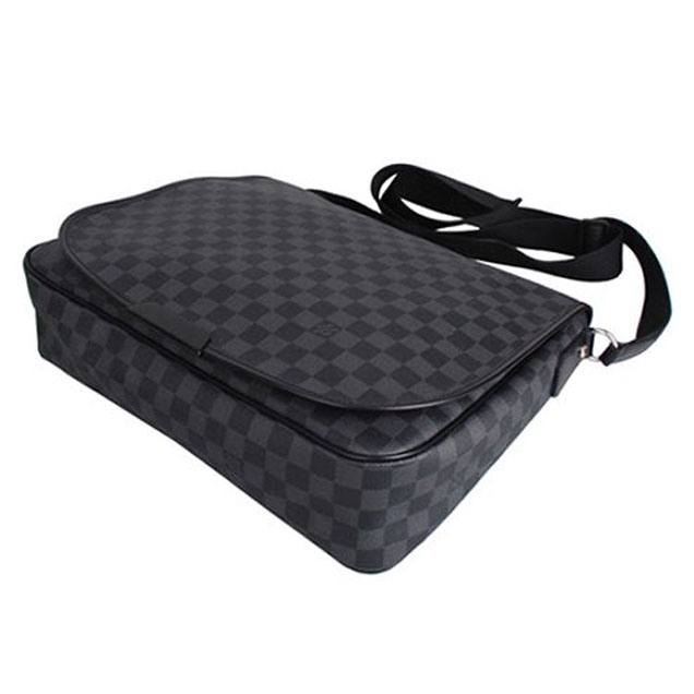Сумка Louis Vuitton N58033 Daniel GM Messenger Bag Damier Graphite Canvas "Graphite" фото № 5