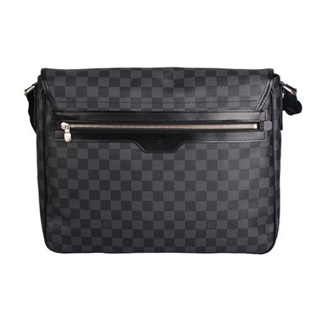 Сумка Louis Vuitton N58033 Daniel GM Messenger Bag Damier Graphite Canvas "Graphite" фото № 6