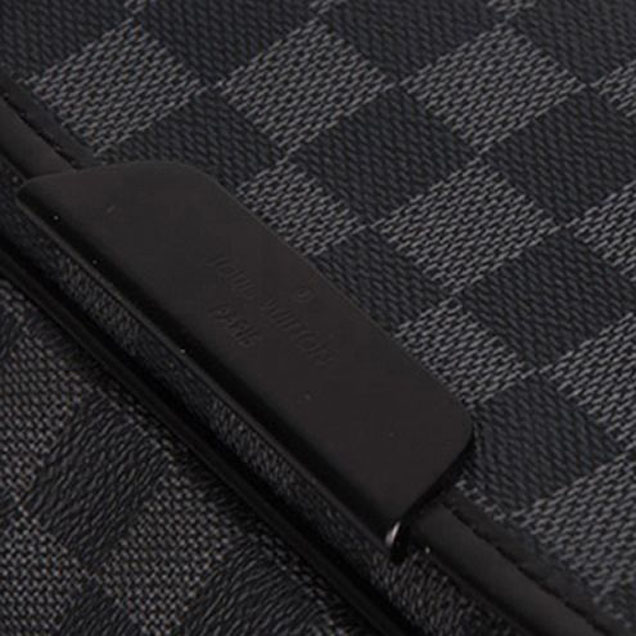 Сумка Louis Vuitton N58033 Daniel GM Messenger Bag Damier Graphite Canvas "Graphite" фото № 7