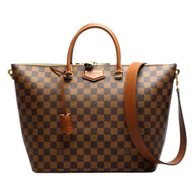 Сумка Louis Vuitton N63169 Belmont Tote Bag Damier Ebene Canvas "Brown" фото № 2