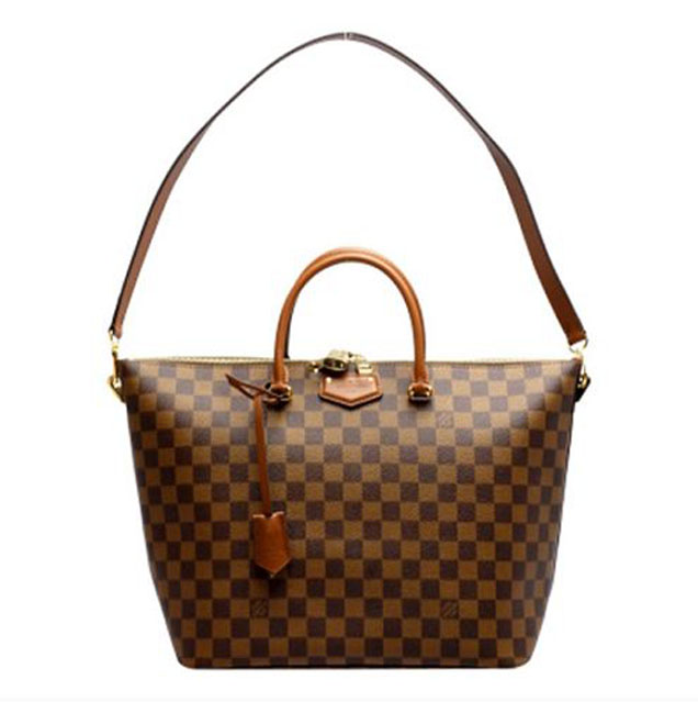 Сумка Louis Vuitton N63169 Belmont Tote Bag Damier Ebene Canvas "Brown" фото № 5