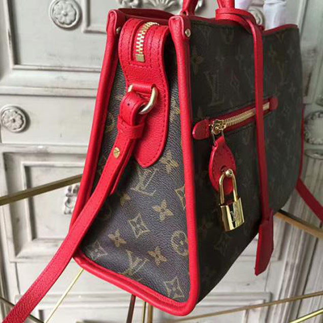 Сумка Louis Vuitton M43433 Popincourt PM Tote Bag Monogram Canvas "Brown" фото № 6