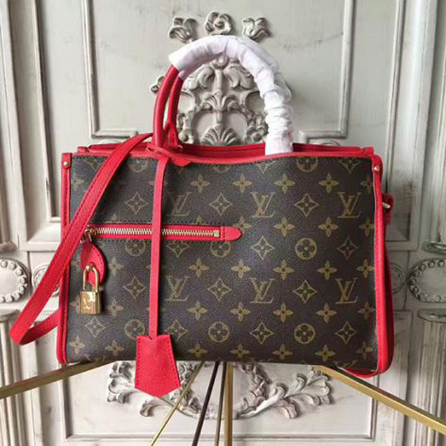 Сумка Louis Vuitton M43433 Popincourt PM Tote Bag Monogram Canvas "Brown" фото № 2